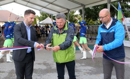 Otvoritev hodnika in kolesarske steze Cerknica  Dolenje Jezero 33 FOTO LJUBO VUKELIČ
